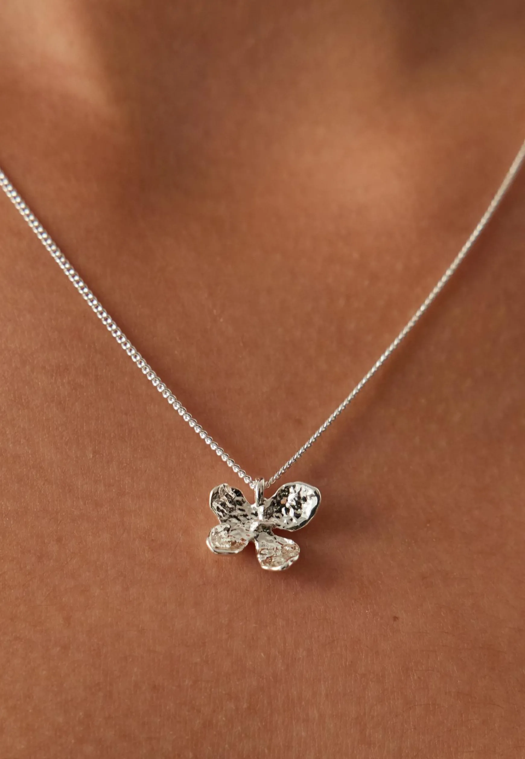 Ajani Necklace Silver-plated