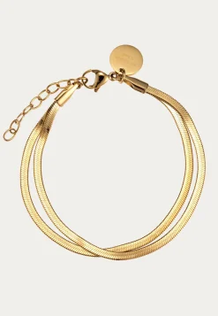 Angeline Layer Bracelet, Gold