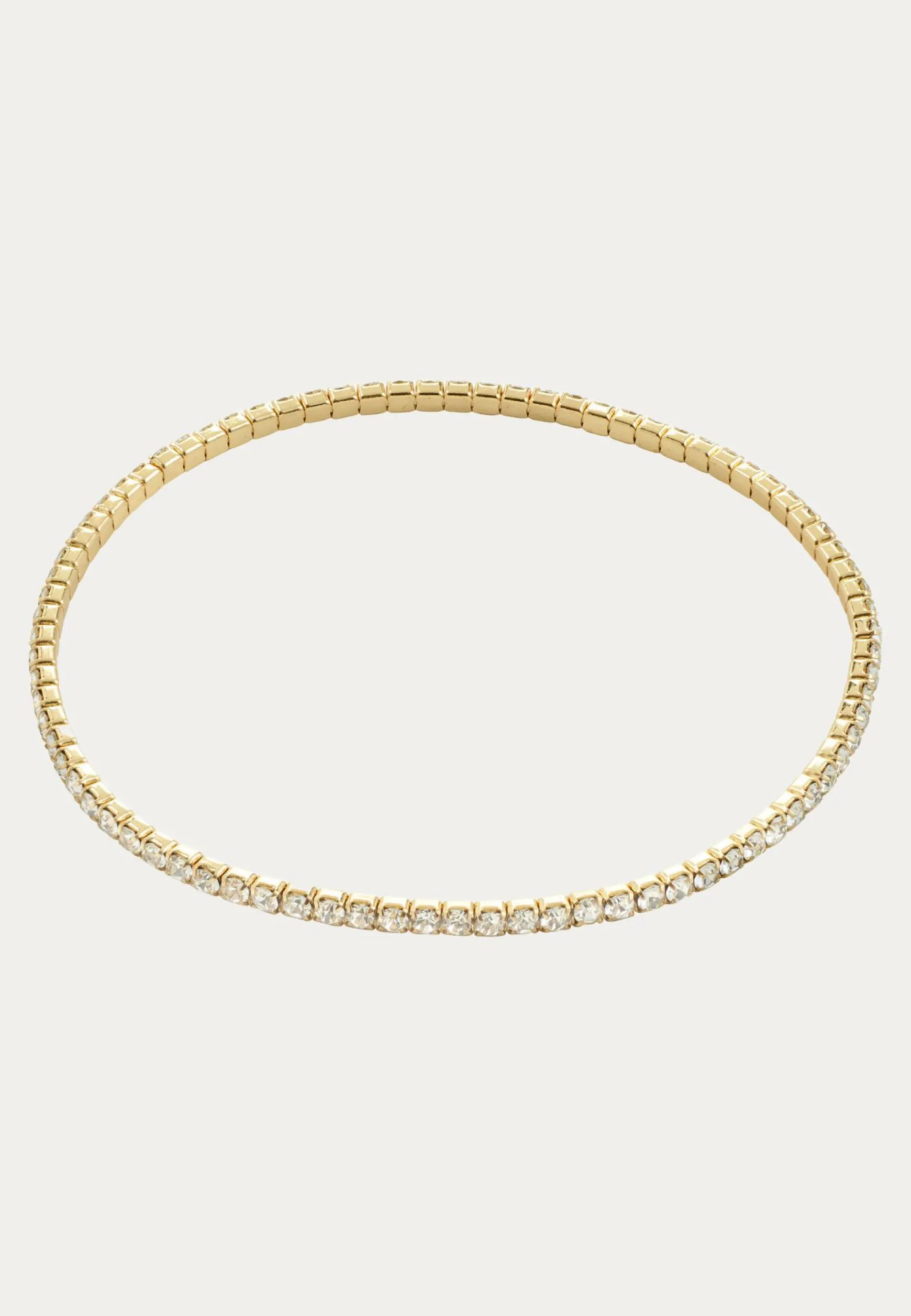 Arash Crystal Bracelet Gold-pl