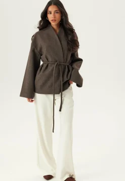 Awsijina Ls V-neck Short Jacket
