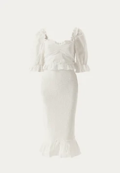 Bustier Smock Ankle Dress