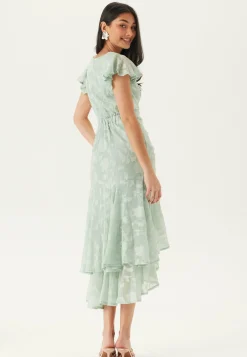 Chiffon Flutter High Low Dress