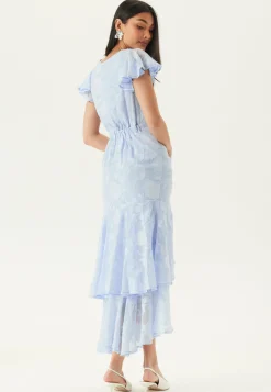 Chiffon Flutter High Low Dress