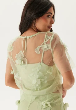 3D Floral T-shirt Blouse