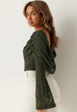 Drapy Lace Top