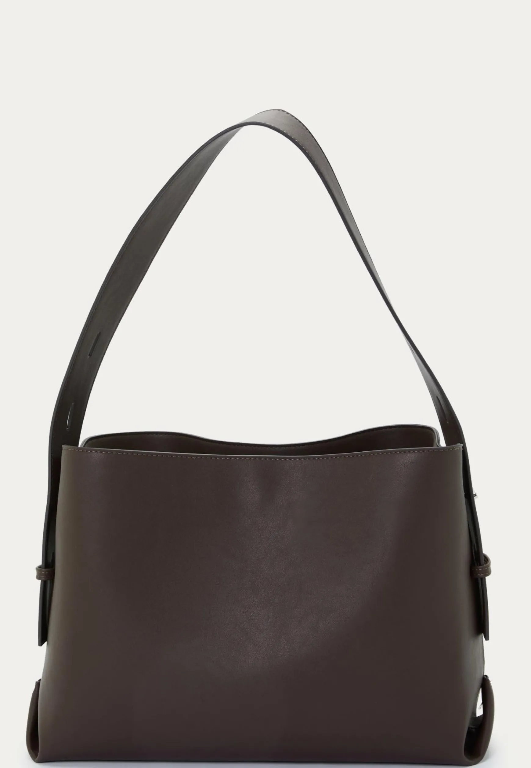 Faux Leather Tote Bag