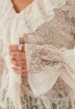Frill Lace Blouse