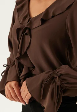 Frill Tie Blouse