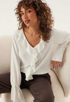 Frill Tie Blouse