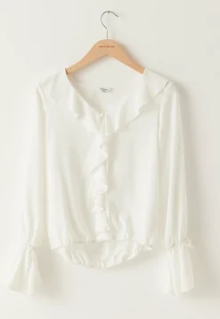 Frill Tie Blouse