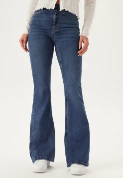 High Flare Superstretch Jeans