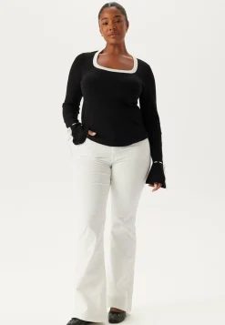 High Flare Superstretch Jeans
