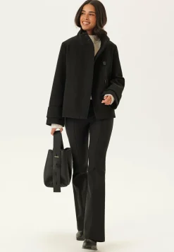 High Neck Short Coat