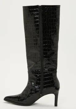 Knee High Leather Boot