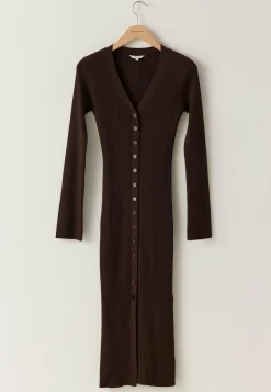 Knitted Cardigan Dress