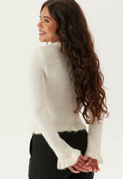 Knitted Frill Cardigan