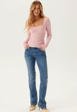 Knitted Sweetheart Top