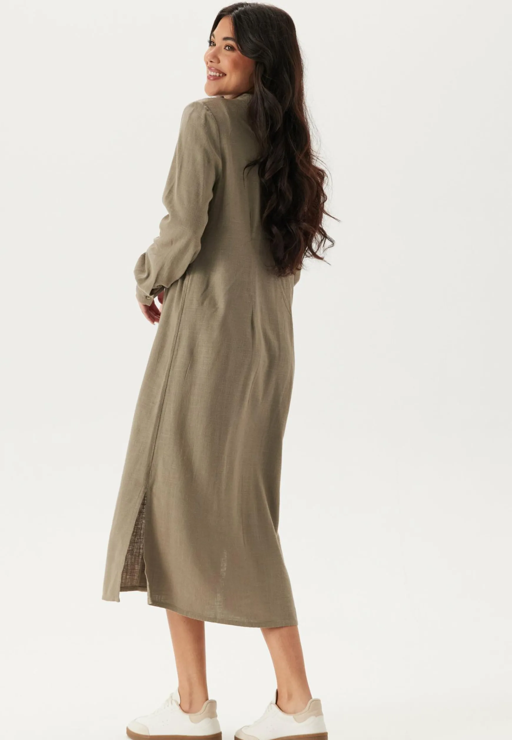 Linen Shirt Dress