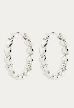 Maeve Hoop Earrings Silver-plated