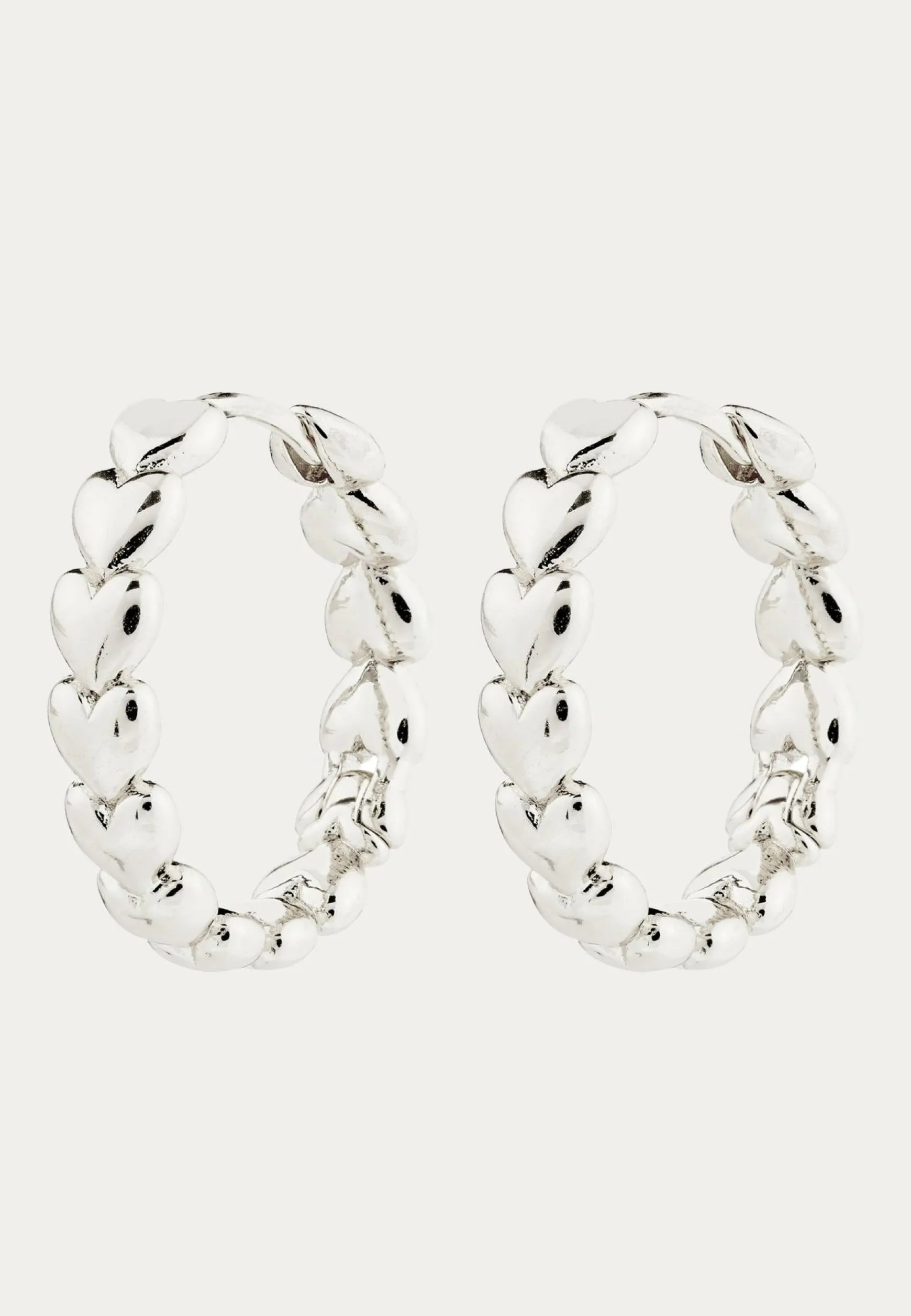 Maeve Hoop Earrings Silver-plated