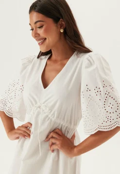 Midi Broderie Anglaise Dress