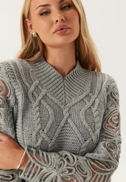 Objelisse Knit L/S RE PULLOVER
