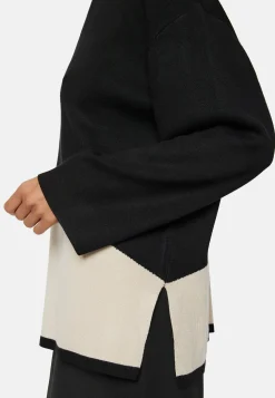 Objester Block L/S Knit Pullover