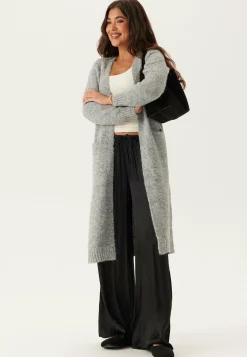 Objmilu Ls Lo Long Knit Cardig