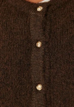 Objsaggia Re L/S KNIT CARDIGAN