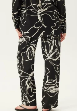 Objsanne Aline Wide Pant Aop