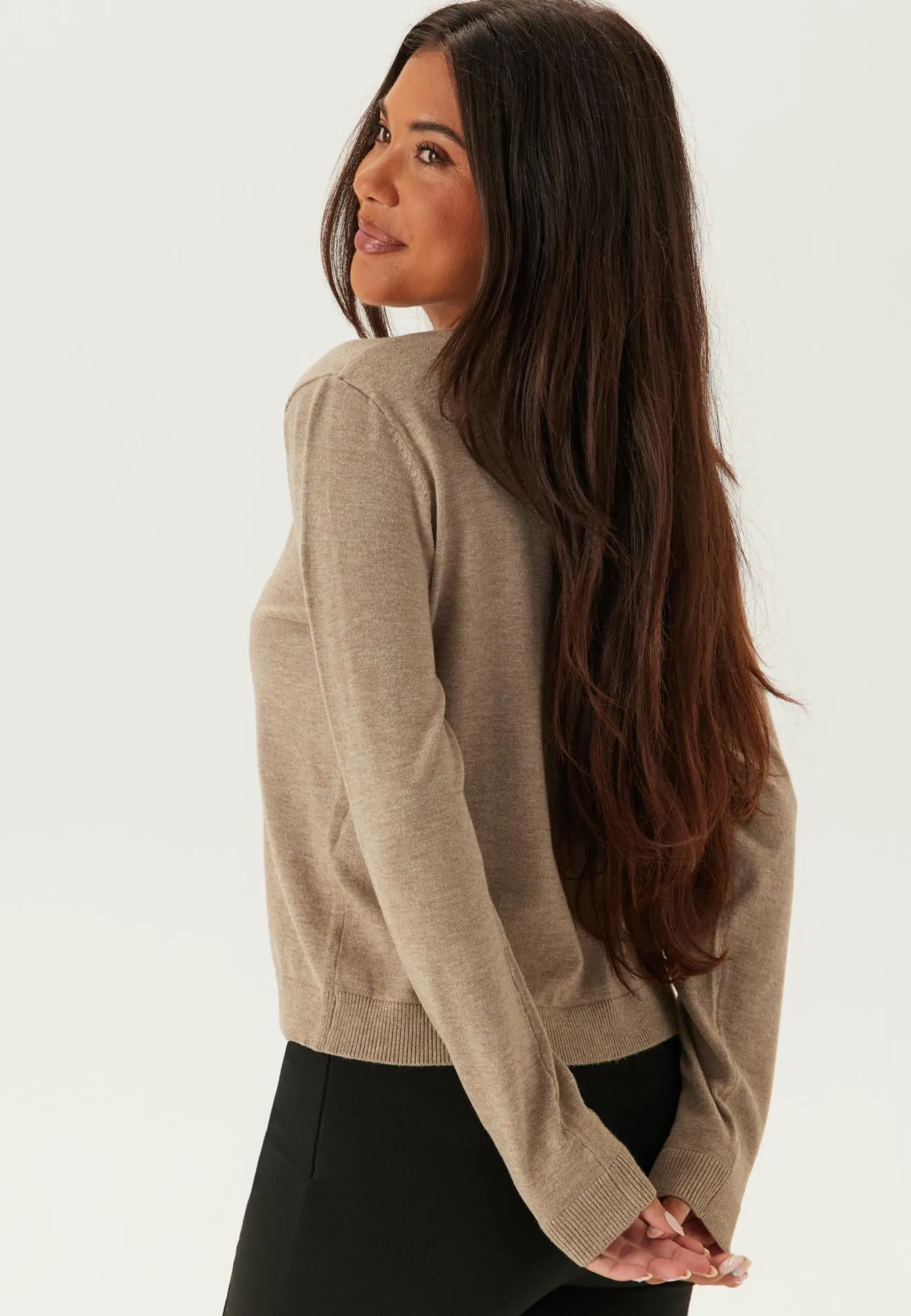 Objthess L/S Short Cardigan