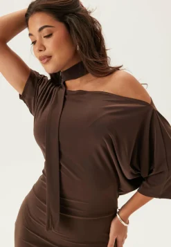 Off Shoulder Midaxi Dress