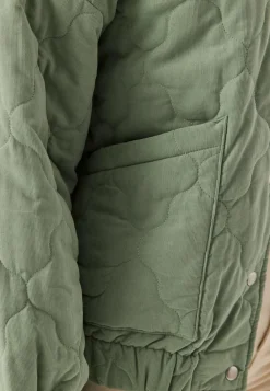 Onlaime L/S CORD QUILT JACKET