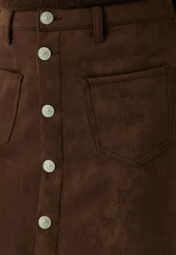 Onlamazing-stina Faux Suede Skirt