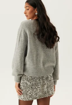 Onlglamour Mw Boucle Sequin Skirt