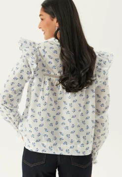 Onlidris Ls Frill Tape Top