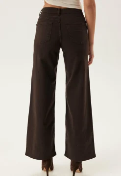 Onlmadison Blush Hw Wide Brown