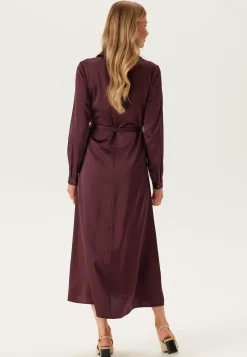 Onlmika Vis Satin L/S LONG DRE
