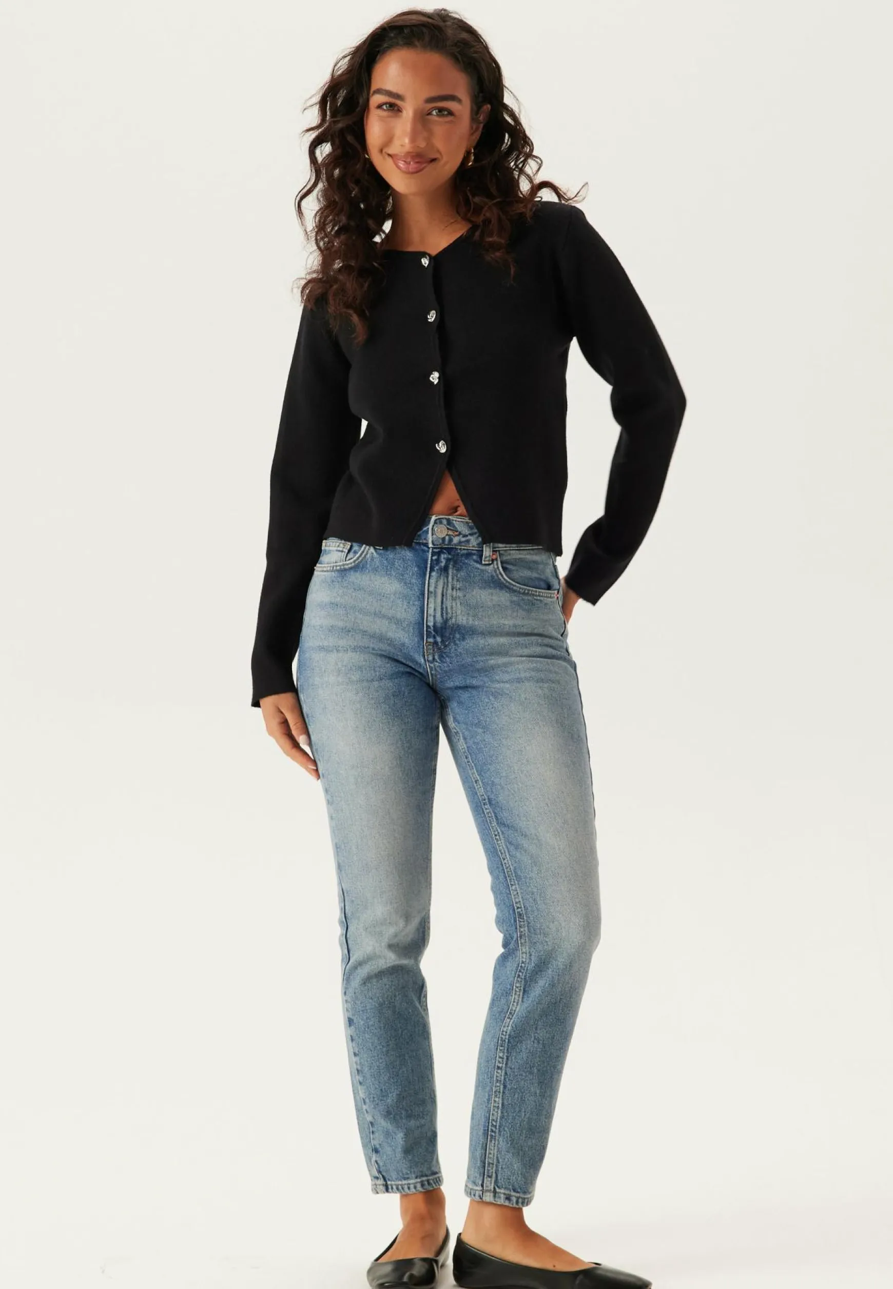 Onlscarlett Ls Button Cardigan