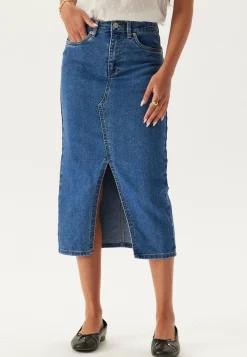 Onlsiri Front Slit Skirt Dnm