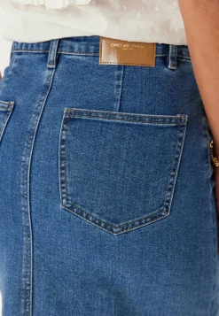 Onlsiri Front Slit Skirt Dnm