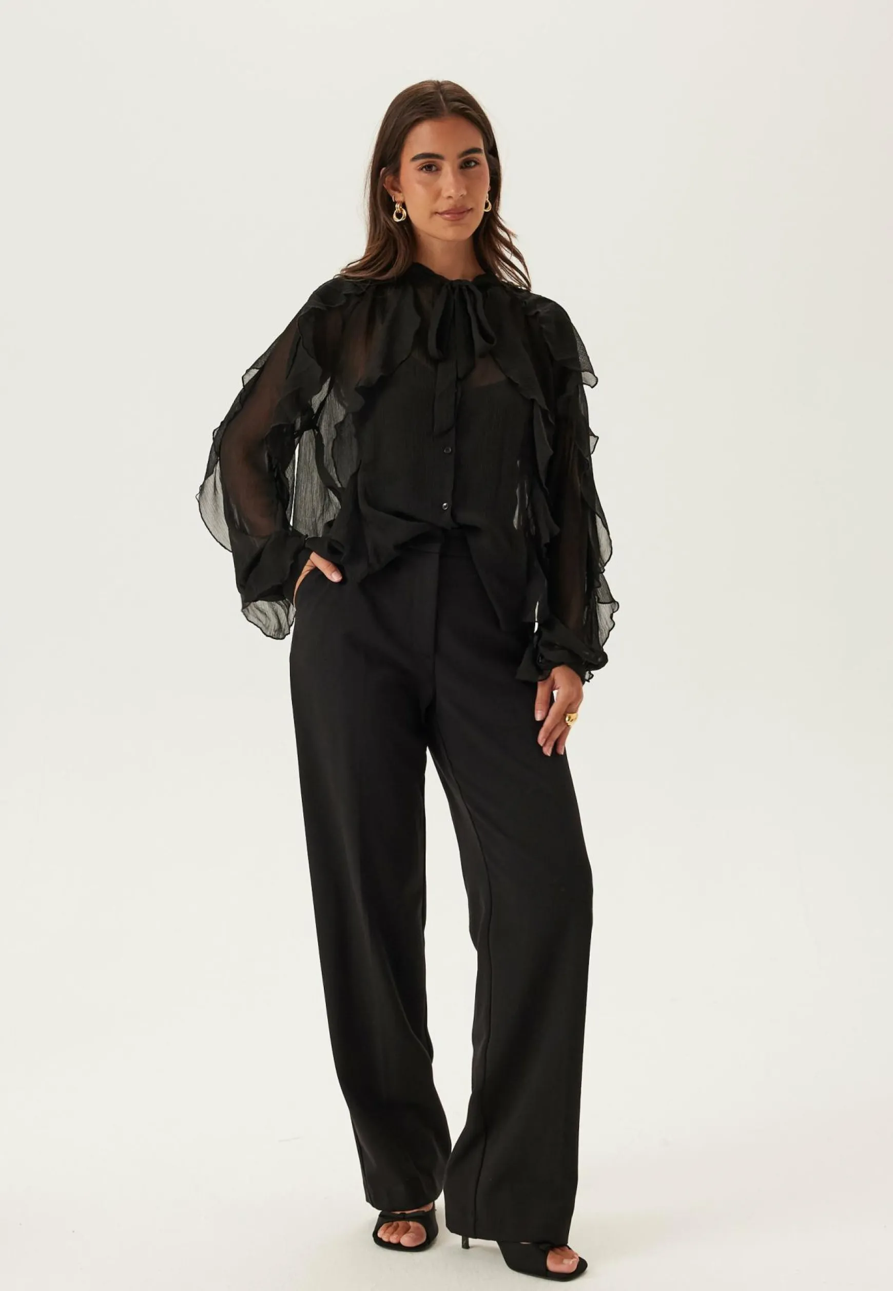 Onltaryn Ls Romantic Ruffle Bl