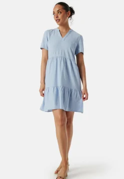 Onltiri-Caro V-Nec Lin Dress