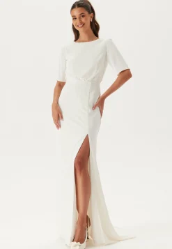 Open Back Wedding Gown