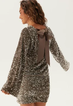 Pckam Ls Deep Back Bow Top