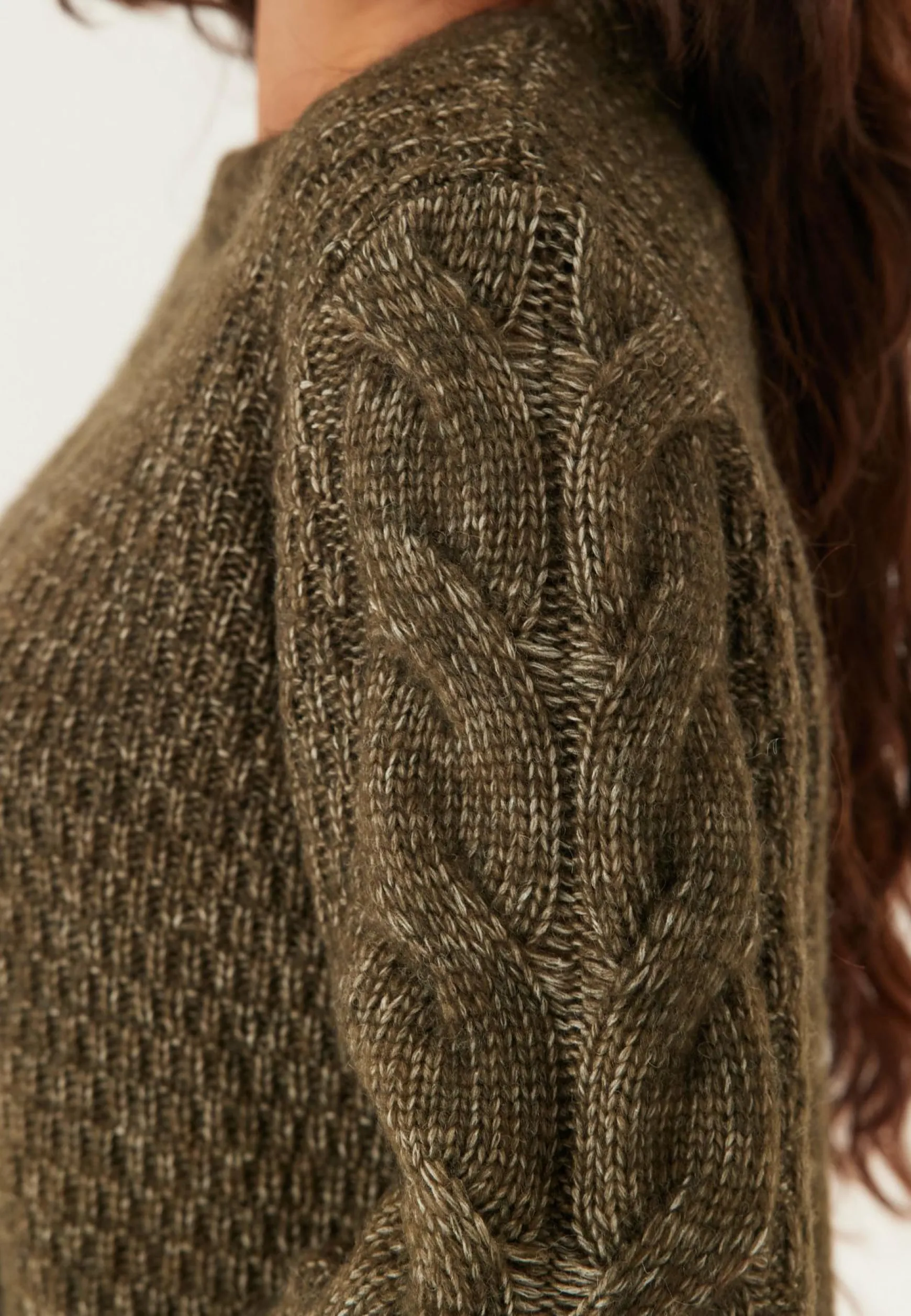 Pcnina Ls O-neck Knit