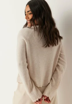 Pcrath Ls O-neck Knit Cardigan