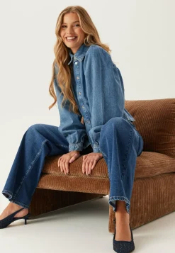 Pcritt Ls Denim Shirt