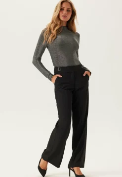 Pcsandra Ls Mockneck Top