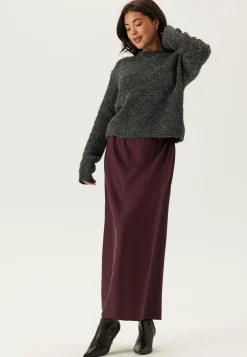 Satin Midaxi Skirt